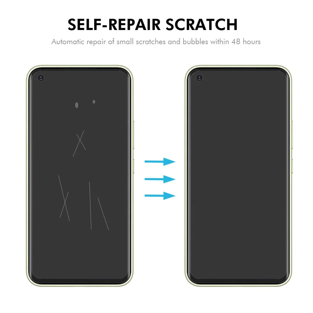 ENKAY HAT PRINCE 2Pcs For Realme 11 4G (159.9x73.3x7.95mm) Screen Protector Bubble-Free Hydrogel Screen Film - 2