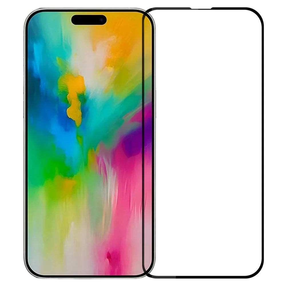 PINWUYO JK Series-2 for iPhone 16 Full Screen Protector High Aluminium-Silicon Glass 9H Hardness Film - 1