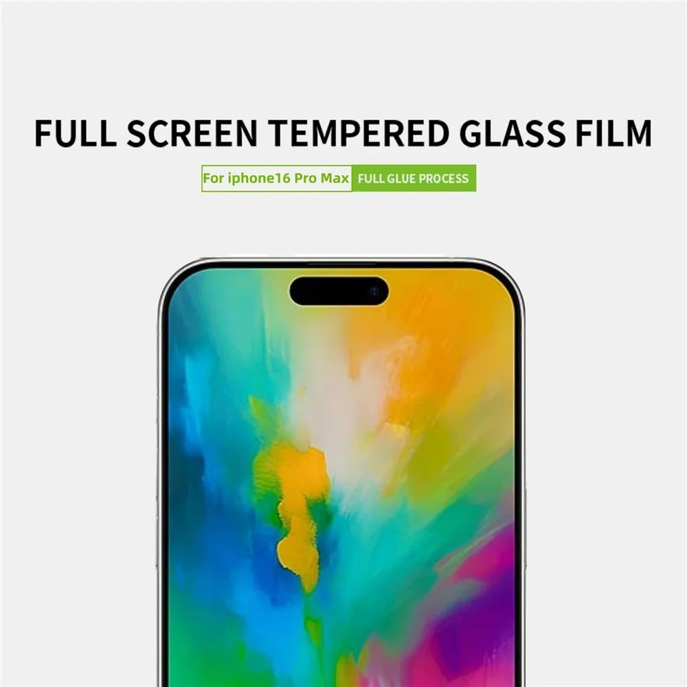 PINWUYO JK Series-2 for iPhone 16 Pro Max Full Screen Protector Shatter-proof Fingerprint-free - 2