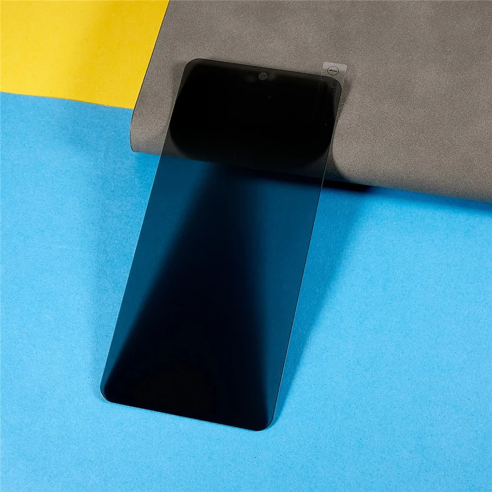 For Motorola Moto G64 5G Anti-Spy Screen Protector Anti-Scratch Full Covering Tempered Glass Film - 7