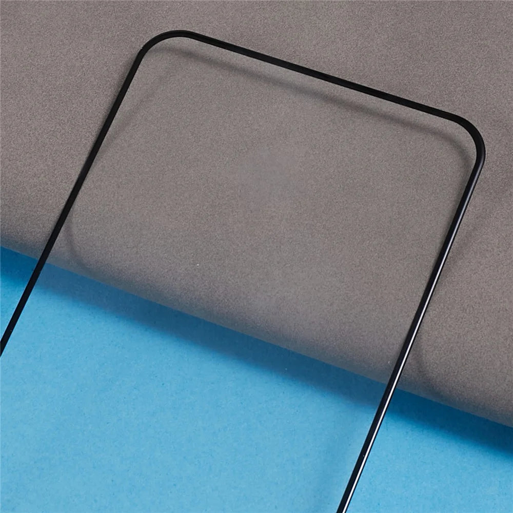 For Samsung Galaxy M56 5G / A56 5G / S24 FE Screen Protector Black Edge Silk Printing Dispensing Glue Clear Tempered Glass Film - 5