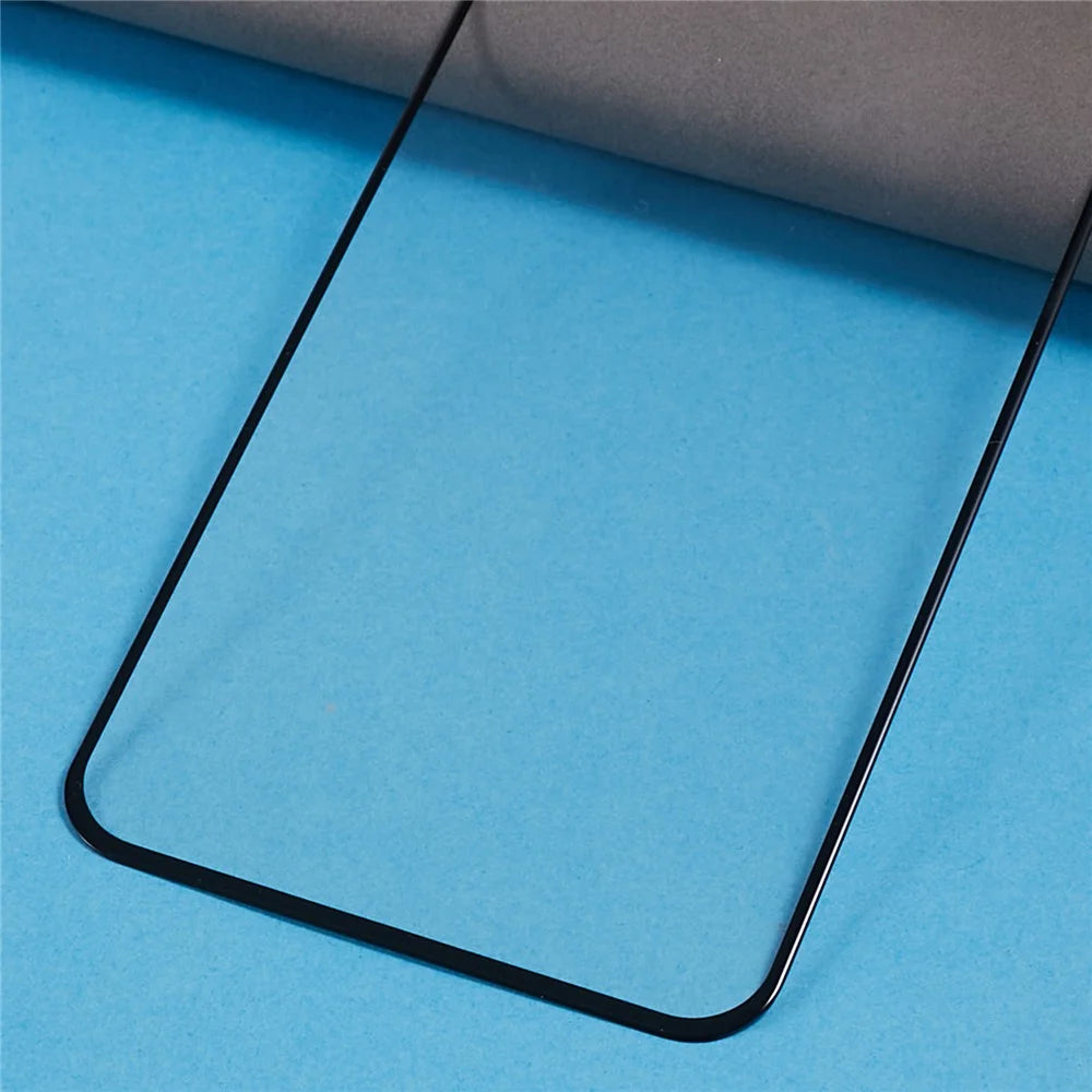 For Samsung Galaxy M56 5G / A56 5G / S24 FE Screen Protector Black Edge Silk Printing Dispensing Glue Clear Tempered Glass Film - 6