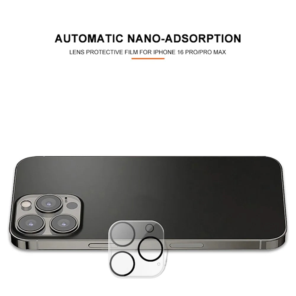 MOCOLO For iPhone 16 Pro / 16 Pro Max Camera Lens Protector Tempered Glass Lens Film Does Not Affect Night Shots - 4