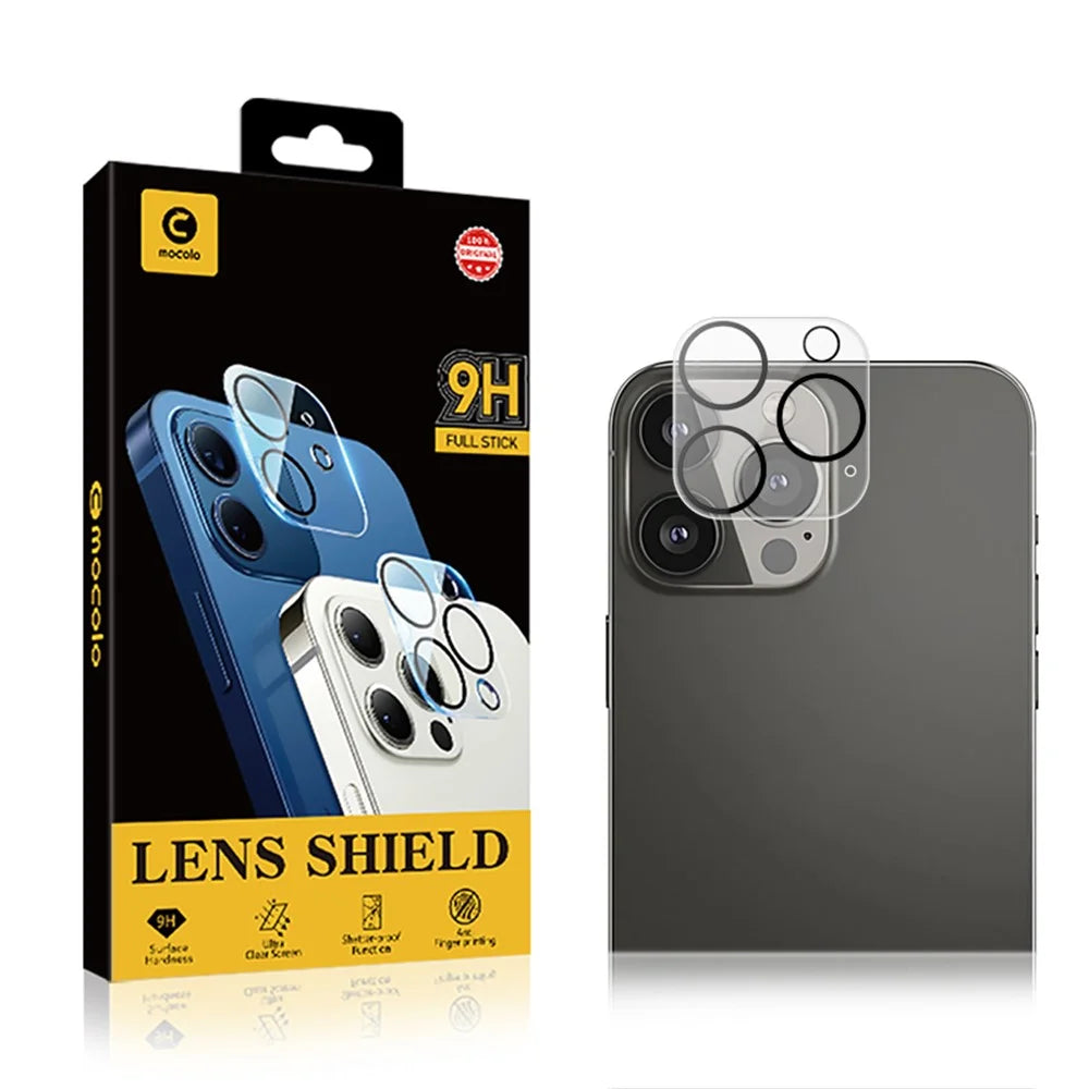MOCOLO For iPhone 16 Pro / 16 Pro Max Camera Lens Protector Tempered Glass Lens Film Does Not Affect Night Shots - 7