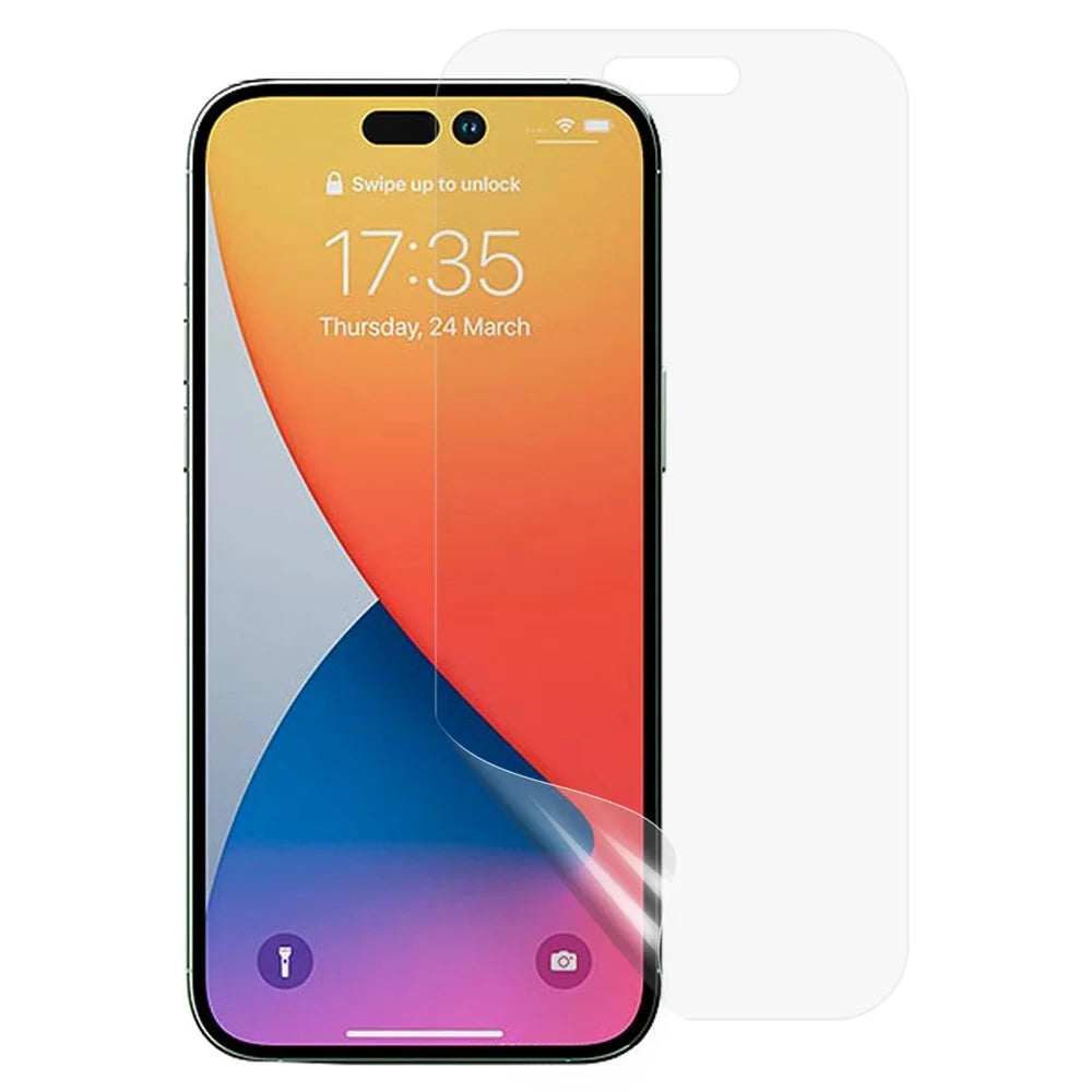 For iPhone 14 Pro Max 6.7 inch Ultra Clear Full Coverage Screen Protector Anti-scratch TPU + PET Hydrogel Film - 1