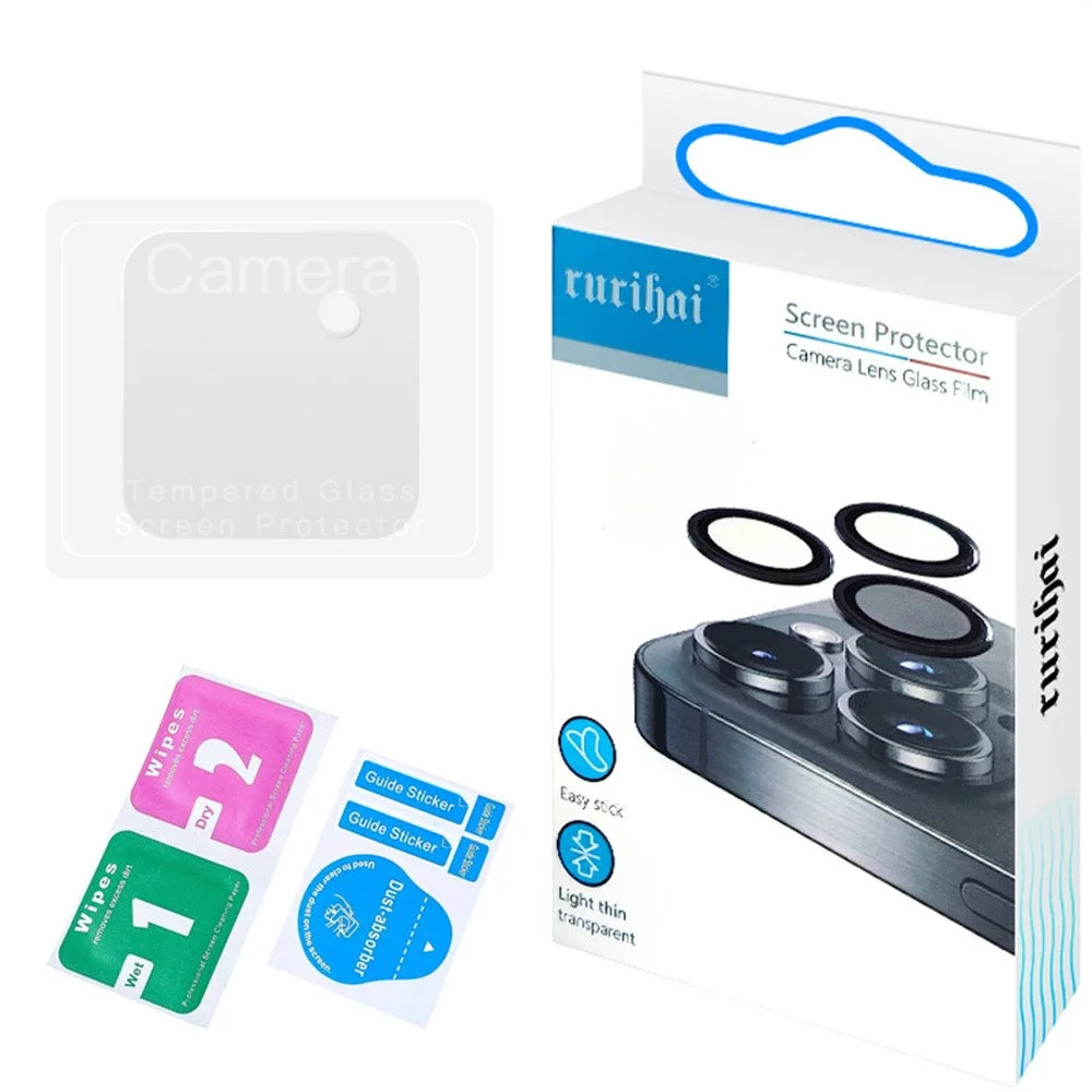RURIHAI For Honor Play 60 Plus 5G Camera Lens Protector Clear Rear Lens Film - 5