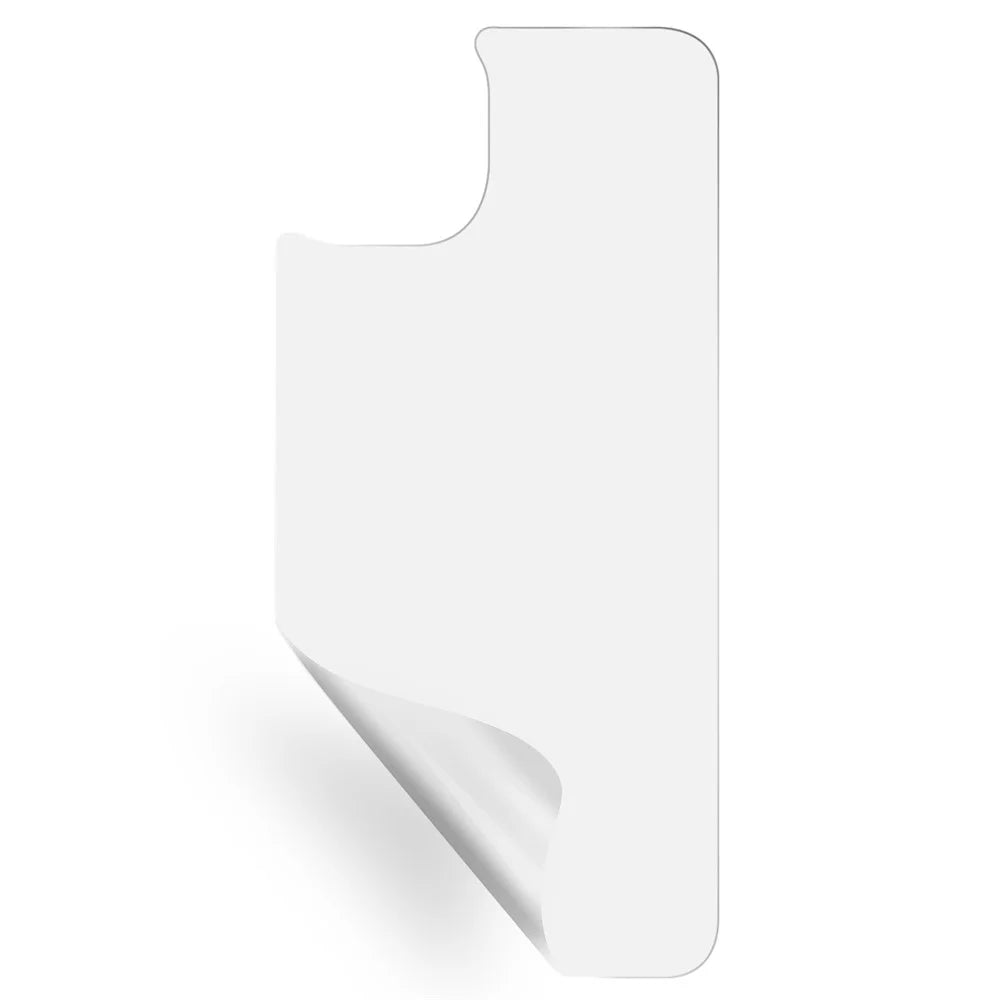 For iPhone 14 Plus Phone Back Protector Scratch-resistant High Transparency TPU + PET Hydrogel Film - 1