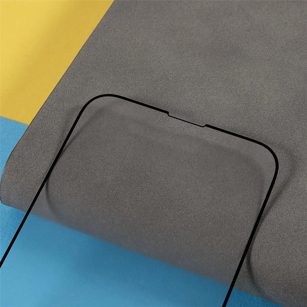 For iPhone 16 Pro Matte Screen Protector Anti-Fingerprint Tempered Glass Screen Film - 5