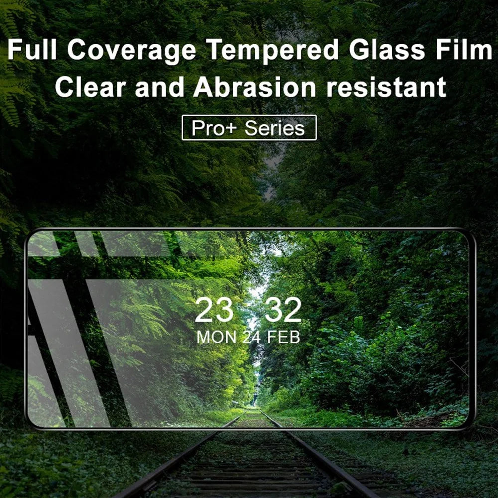 IMAK Pro+ Series Full Glue Screen Protector for Huawei nova Y90 4G, Full Coverage 9H Hardness HD Clear Sensitive Touch Tempered Glass Film - 2