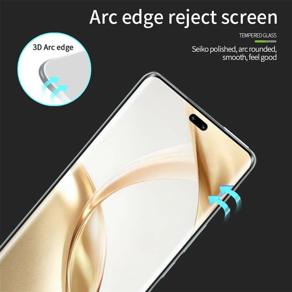 PINWUYO For Honor 200 Pro 5G Tempered Glass Screen Protector 3D Hot Bending Anti-Explosion Film - 7