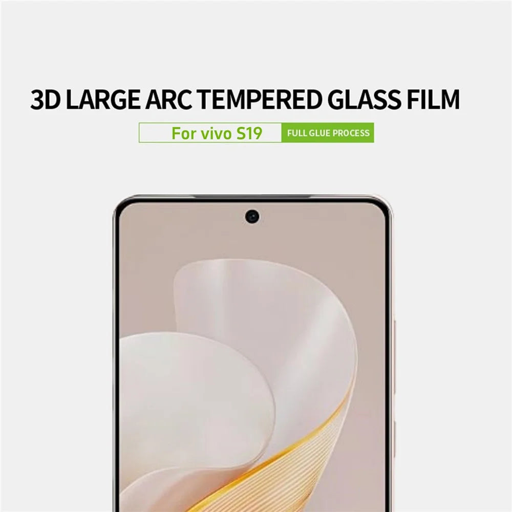 PINWUYO JK 3D Tempered Glass Film Series-2 for vivo S19 5G Screen Protector High Aluminium-silicon Glass - 4
