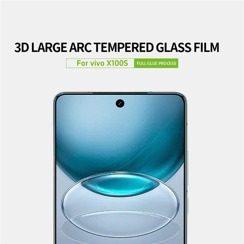 PINWUYO JK 3D Tempered Glass Film Series-2 for vivo X100s 5G Screen Protector 9H Hardness Ultra Clear - 4