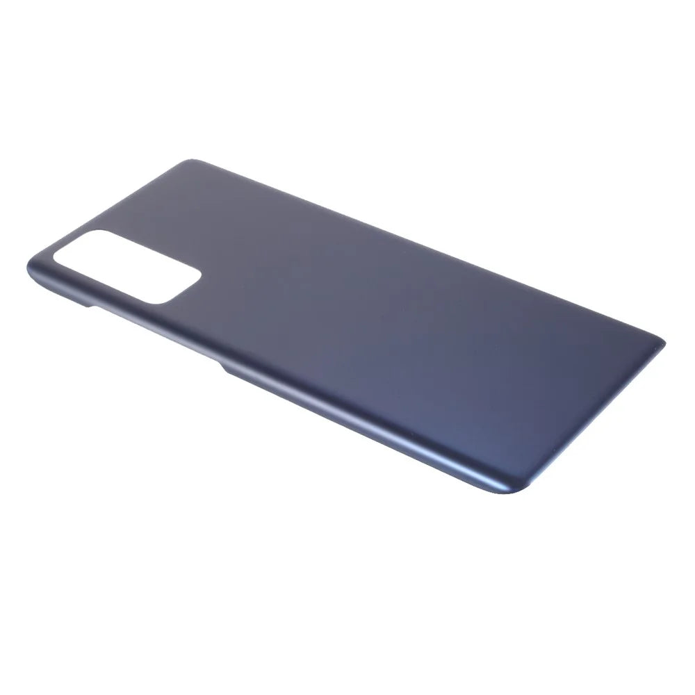 For Samsung Galaxy S20 FE G780 / S20 FE 5G G781 Battery Housing Cover with Adhesive Sticker (Without Logo) - Blue - 4