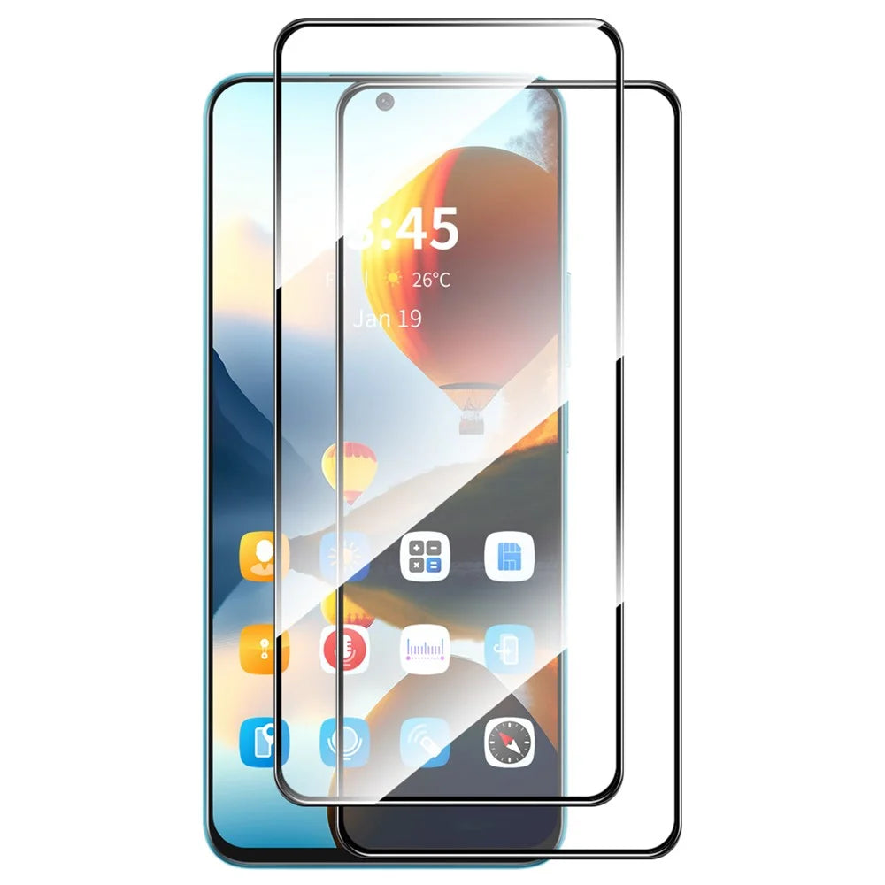 ENKAY HAT PRINCE 2Pcs For Google Pixel 9 Pro XL Screen Protector 0.26mm 2.5D High Aluminium-Silicon Glass Film - 1