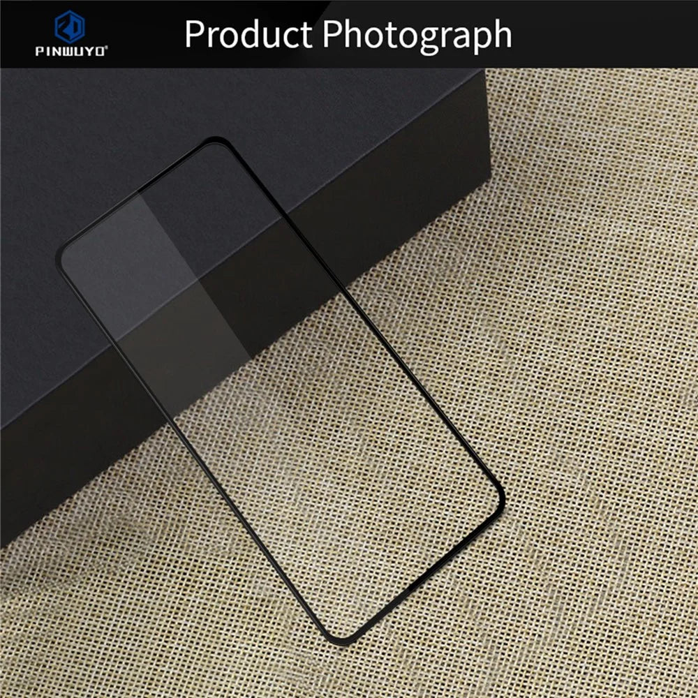 PINWUYO For vivo Y200 (India) 5G Screen Protector 3D Curved Edge Tempered Glass Film - 3
