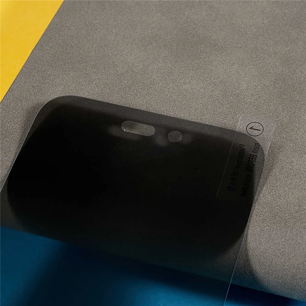 For iPhone 16 Pro Max Anti-spy Tempered Glass Screen Protector Anti-scratch Full Coverage Screen Film - 4