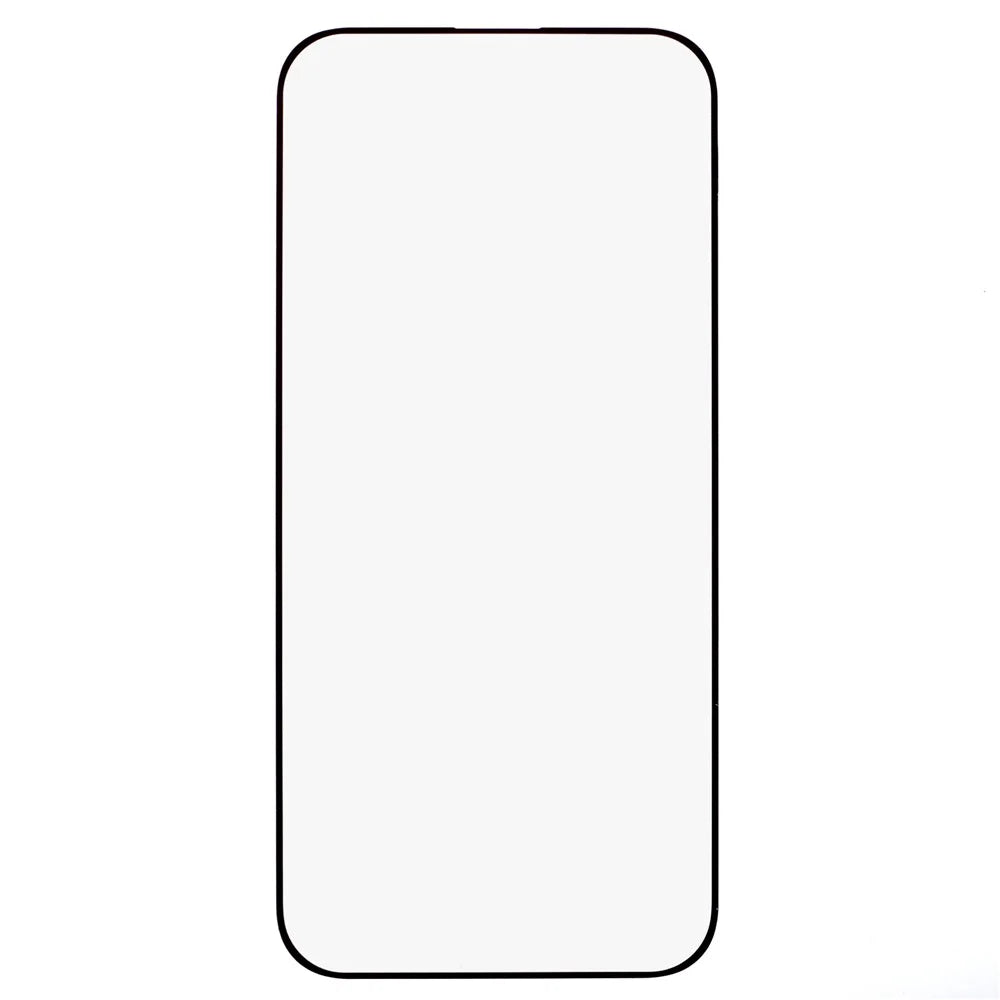 For iPhone 16 Plus / 15 Plus Tempered Glass Electroplating Anti-Fingerprint Silk Printing Full Glue Screen Protector - 2