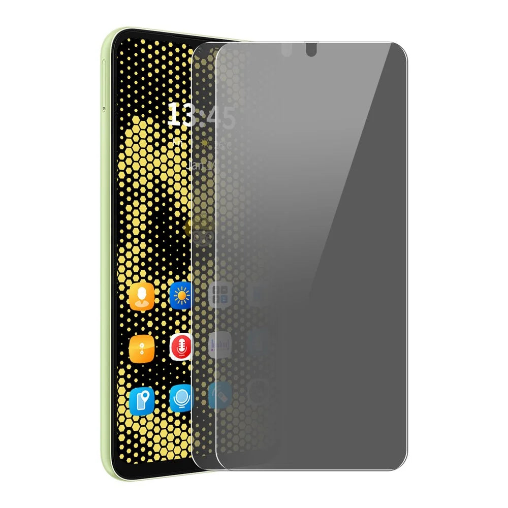 ENKAY HAT PRINCE For Samsung Galaxy A16 5G / A16 4G 2Pcs Anti-Spy Film  Anti-Glare Screen Protector Tempered Glass - Black - 1