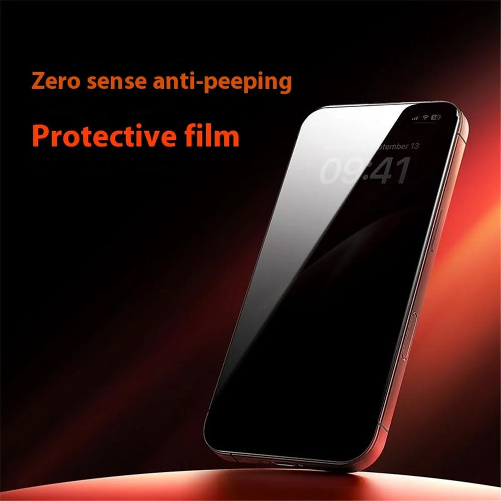 BENKS For iPhone 16 Pro Anti-Spy Screen Protector Zero Sense High Aluminium-Silicon Glass Film - 2