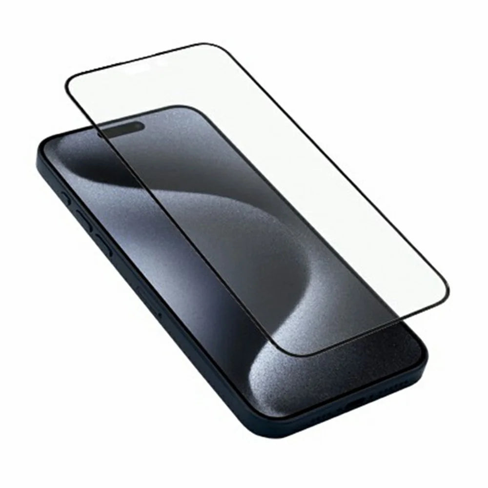 KZDOO For iPhone 16 Pro Max AG Matte Screen Protector Anti-Fingerprint Tempered Glass Film Anti-Glare Full Glue Silk Printing - 2
