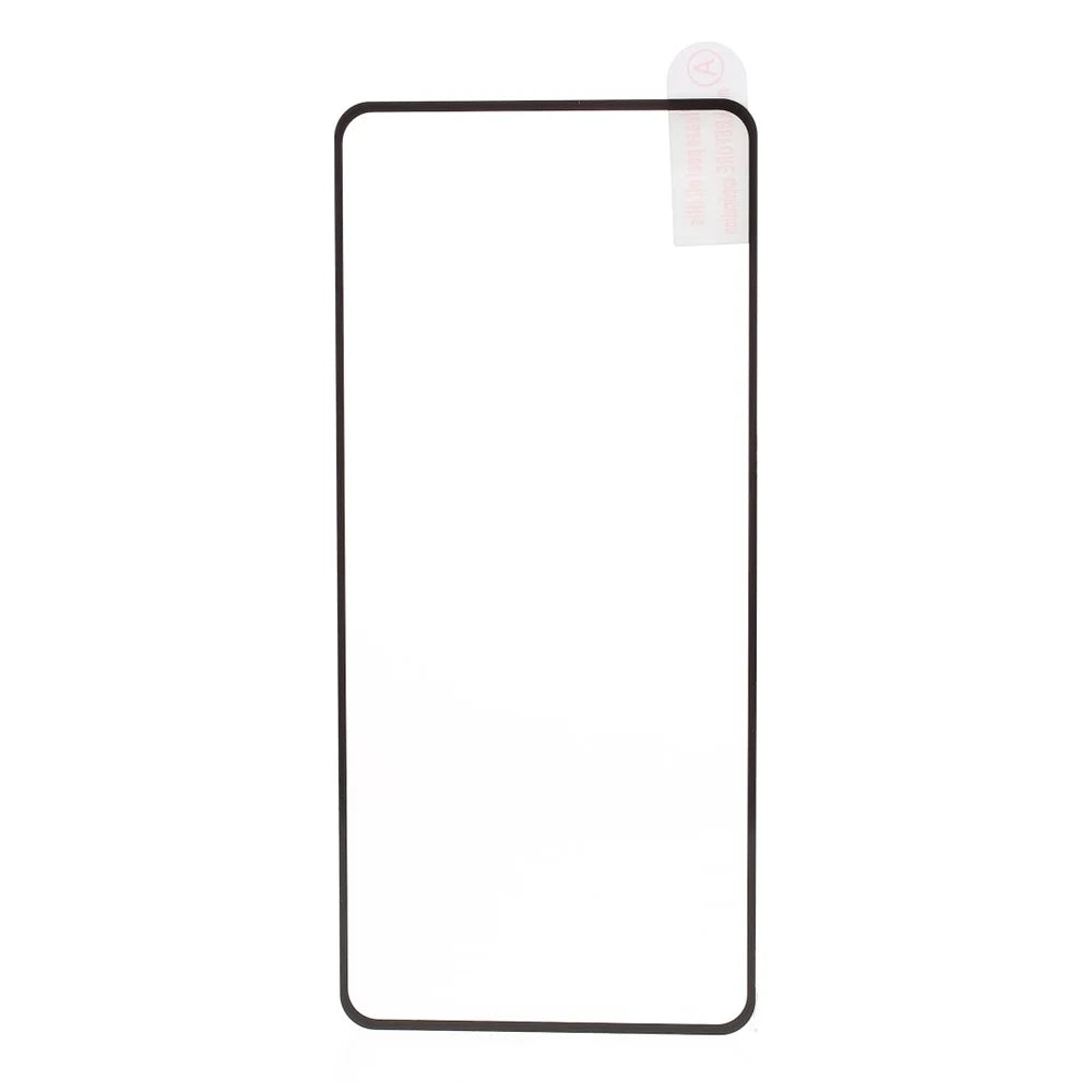 For Motorola Moto G35 5G Tempered Glass Electroplating Anti-Fingerprint Silk Printing Full Glue Screen Protector - 2