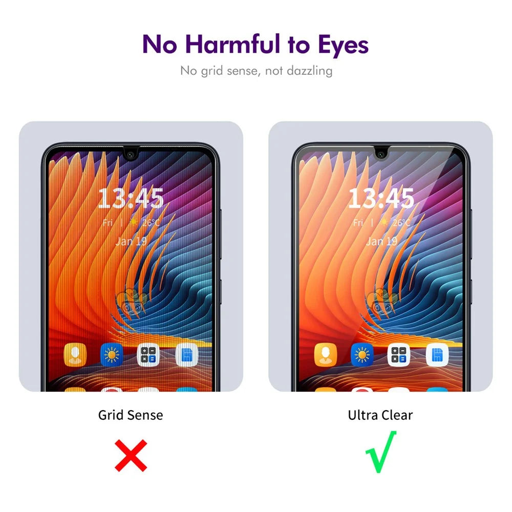 ENKAY HAT PRINCE For Samsung Galaxy A16 5G / A16 4G Privacy Screen Protector  28-degree Anti-Spy Tempered Glass - Black - 5