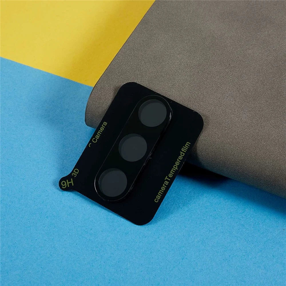 For Samsung Galaxy A16 5G / A16 4G Camera Lens Protector Black Silk Printing Tempered Glass Lens Film - 6