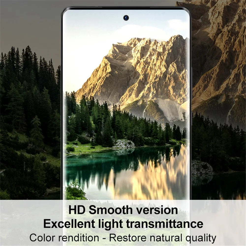 2Pcs / Set IMAK Screen Protector for Motorola Moto X30 Pro 5G / Edge 30 Ultra 5G, Hydrogel Film III Ultra Clear Full Covering TPU Protective Film - 3