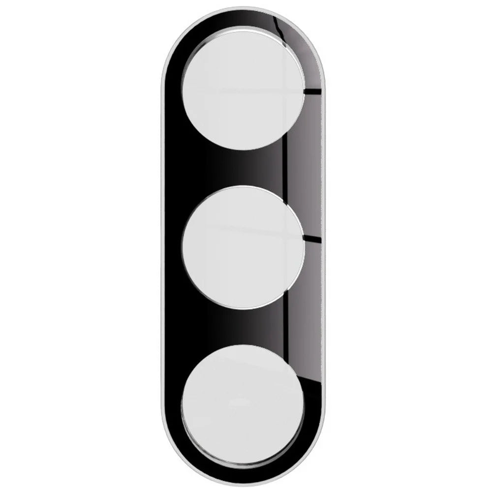 RURIHAI For Samsung Galaxy S25 Camera Lens Protector 3D Silk Printing High Aluminum-Silicon Glass Lens Film - 2