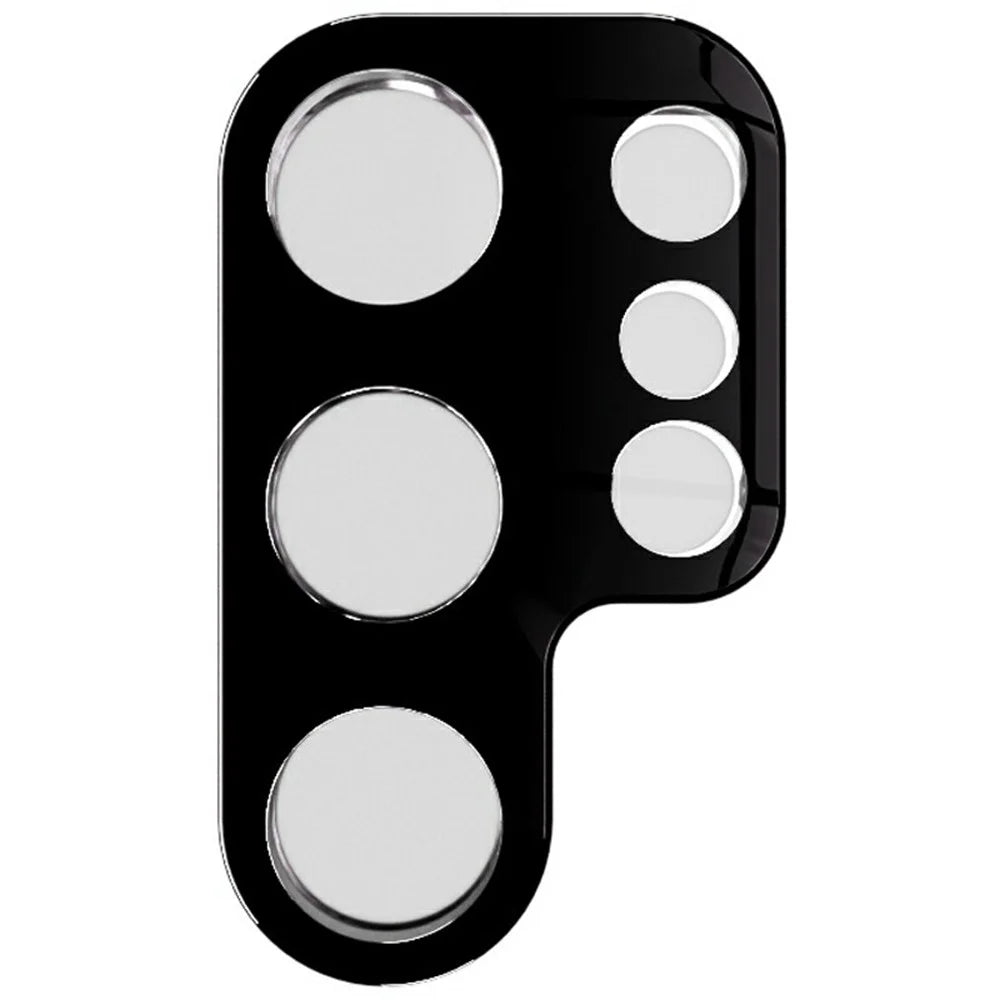 RURIHAI For Samsung Galaxy S25 Ultra Camera Lens Protector 3D Silk Printing High Aluminum-Silicon Glass Lens Film - 2