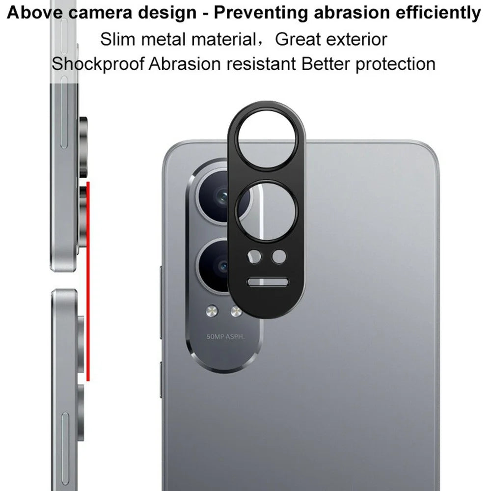 IMAK For OnePlus Nord CE4 Lite 5G / Oppo K12x 5G (China) Metal Camera Lens Protector Lens Protective Cover - 4