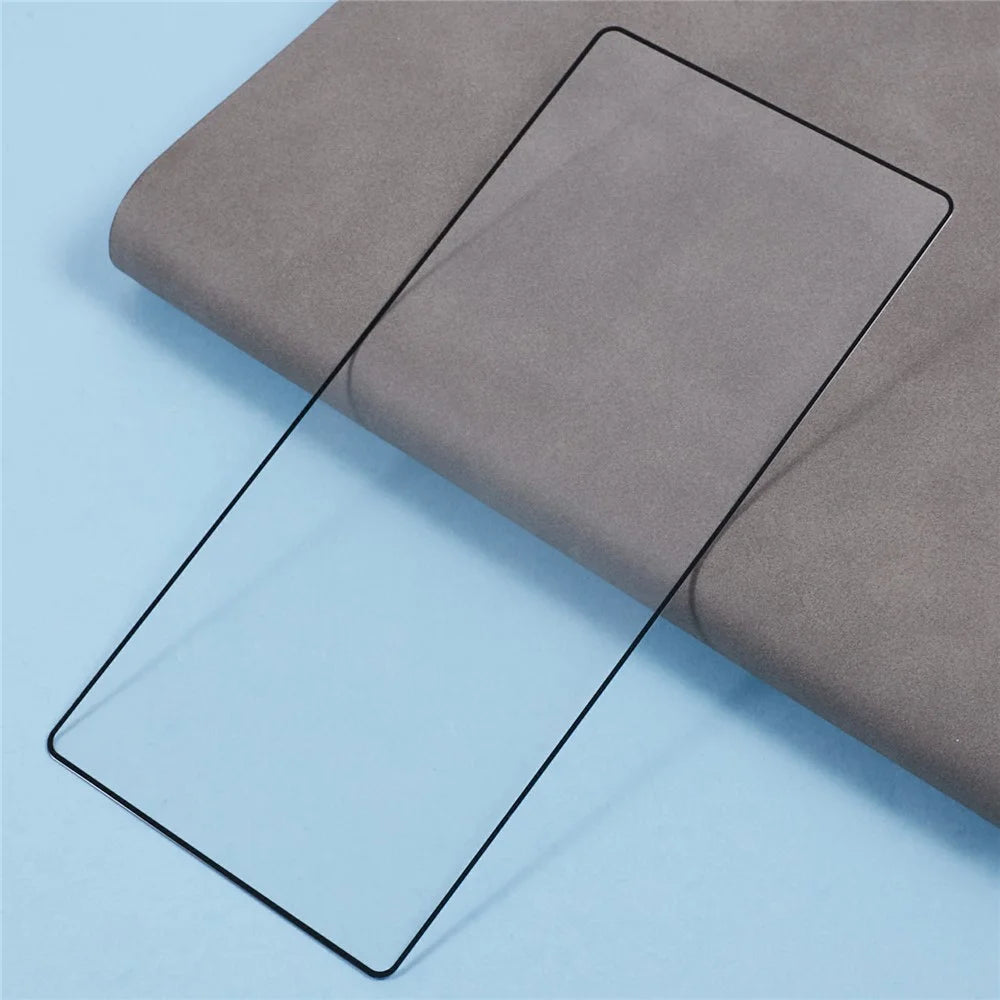 For Samsung Galaxy S25 Ultra Screen Protector Silk Printing Black Edge 2.5D Arc Edge Film (Fingerprint Unlock) - 3