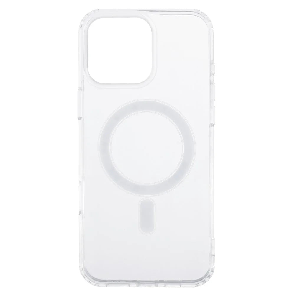 For iPhone 16 Pro Max Case Compatible with MagSafe TPU+Acrylic Clear Phone Cover with Camera Lens Film - 2