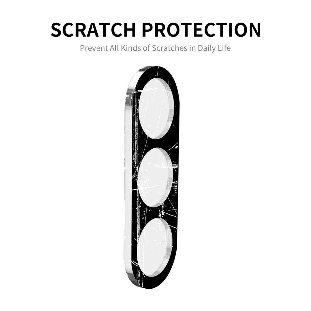ENKAY HAT PRINCE For Samsung Galaxy S25 2Pcs Camera Lens Protector  Integrated Tempered Glass Lens Film - Black - 4