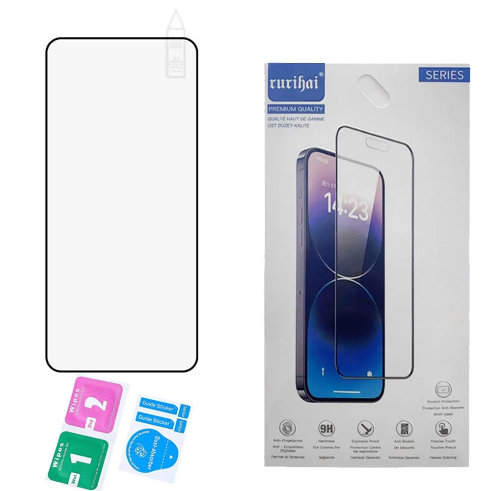 RURIHAI For Oppo K12 Plus 5G Screen Protector Secondary Hardening High Aluminium-Silicon Glass Film - 5