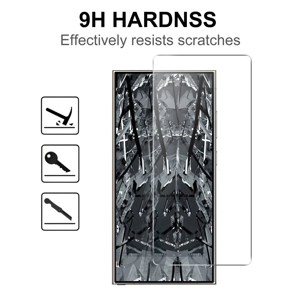 For Samsung Galaxy S25 Ultra Screen Protector HD Tempered Glass Film 2.5D - 4