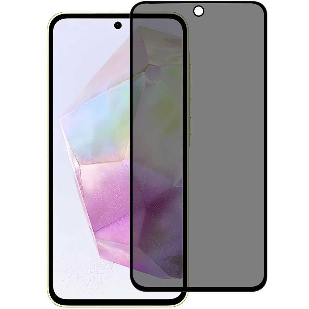 For Samsung Galaxy A54 5G Tempered Glass Screen Protector 2.5D Arc Edge Anti-Spy Film - 1