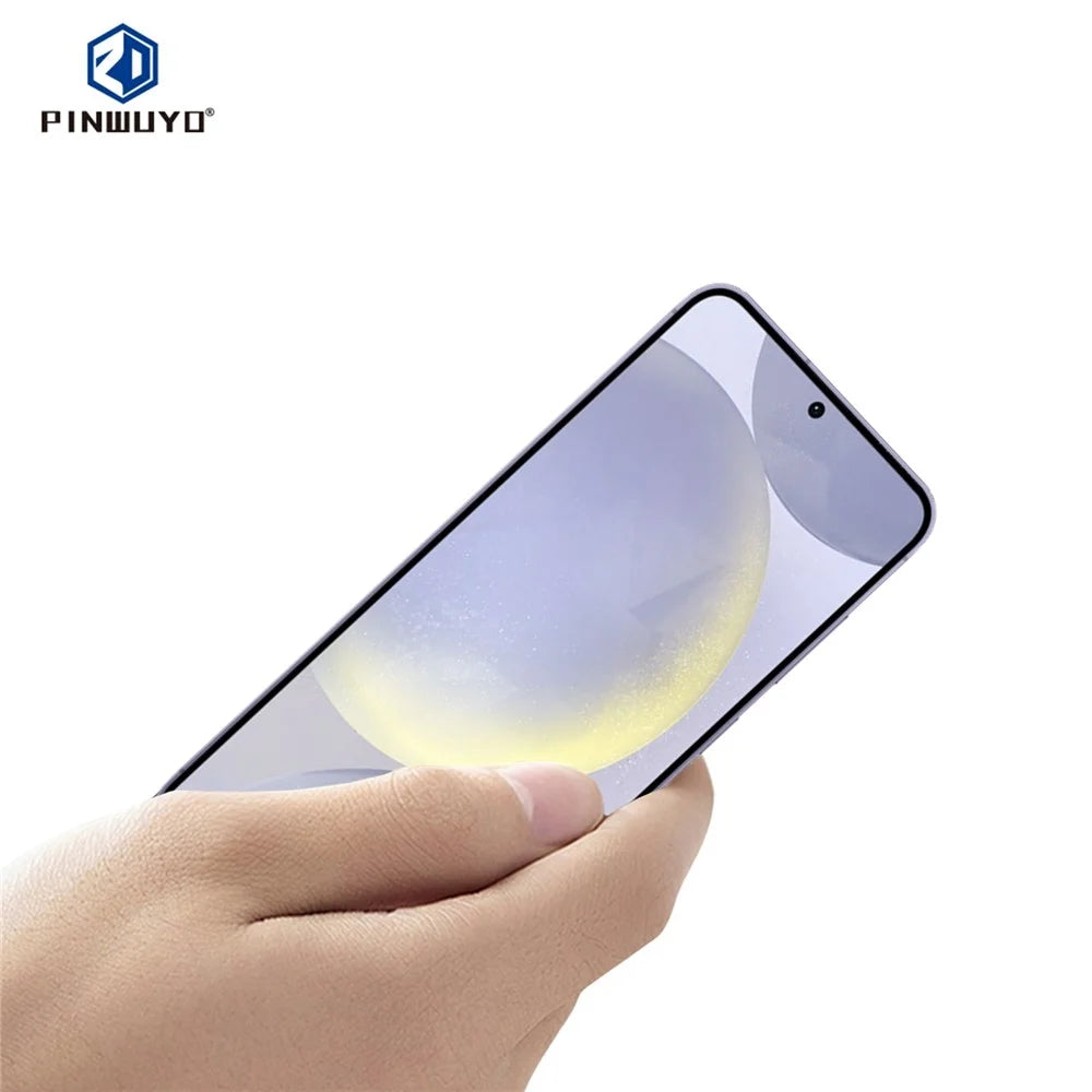 PINWUYO For Samsung Galaxy S25+  JK Series-2 High Aluminium-Silicon Glass Film 9H Full Screen Protector - Black - 2