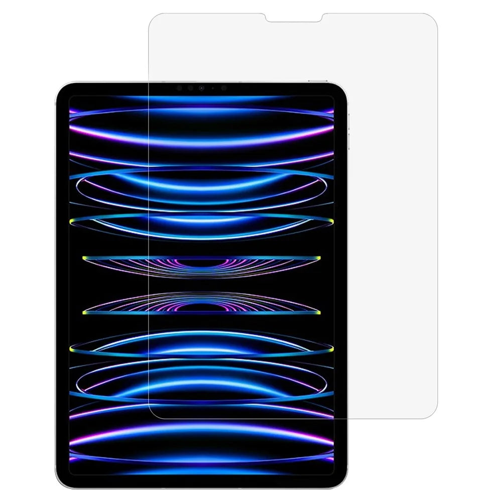 Screen Protector For iPad Pro 11 (2022) / (2021) / (2020) / (2018) / iPad (2025) / 10.9 (2022) Tempered Glass Arc Edge Matte Screen Film - 1