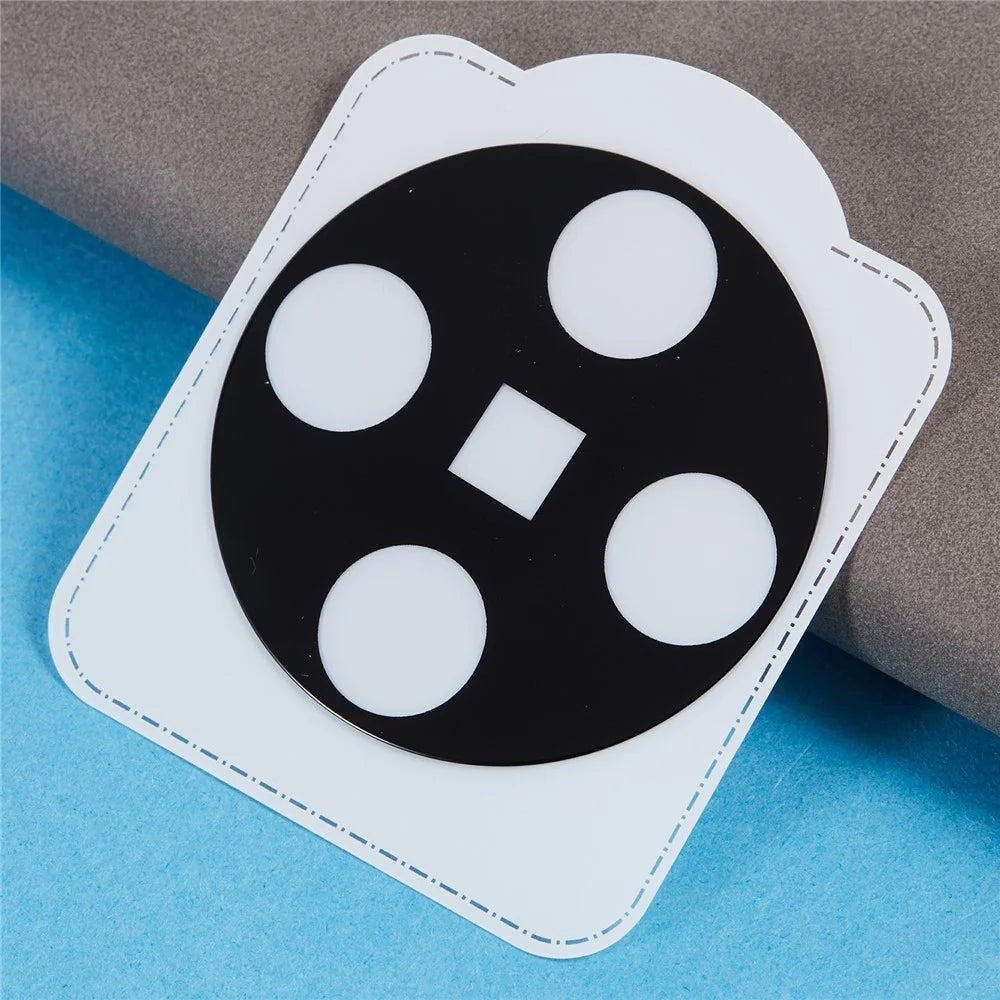 For Oppo Find X8 Pro 5G Tempered Glass Lens Protector Black Silk Printing Camera Lens Film - 3
