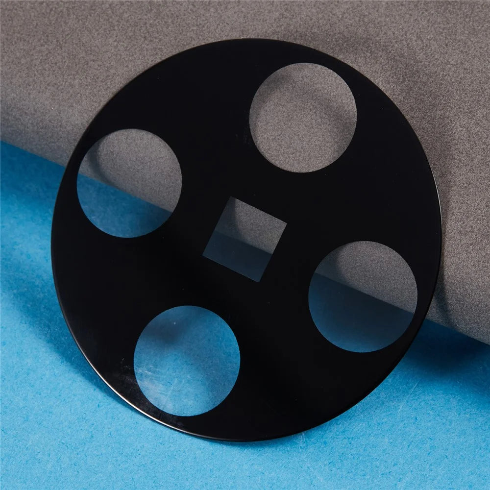 For Oppo Find X8 Pro 5G Tempered Glass Lens Protector Black Silk Printing Camera Lens Film - 4