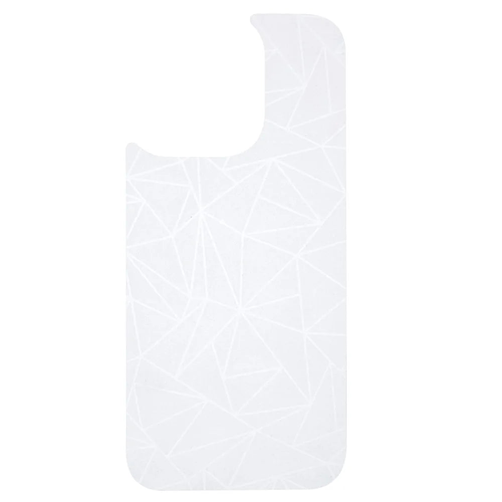 For iPhone 16 Pro Back Screen Protector Soft PET Film Diamonds Pattern - 2