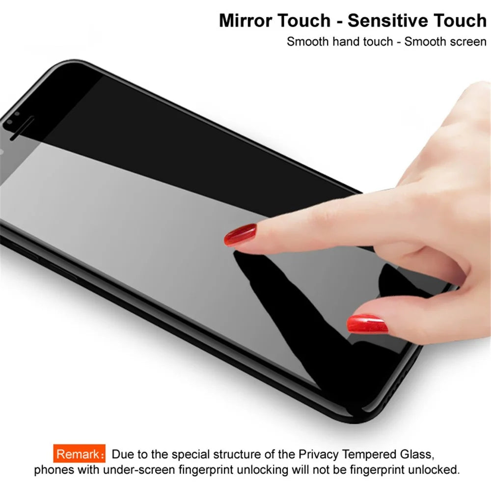 IMAK Anti-Spy Screen Protector For Honor Magic7 Lite 5G / X9c 5G / X60 Pro 5G Tempered Glass Film (No Edge Version) - 7
