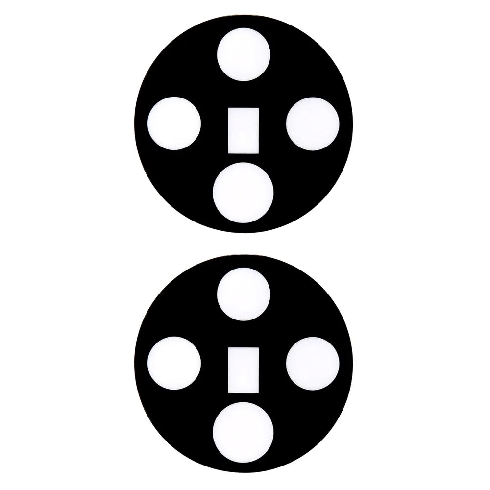 2Pcs For vivo X200 5G Camera Lens Protector Silk Printing Tempered Glass Rear Lens Film - 2