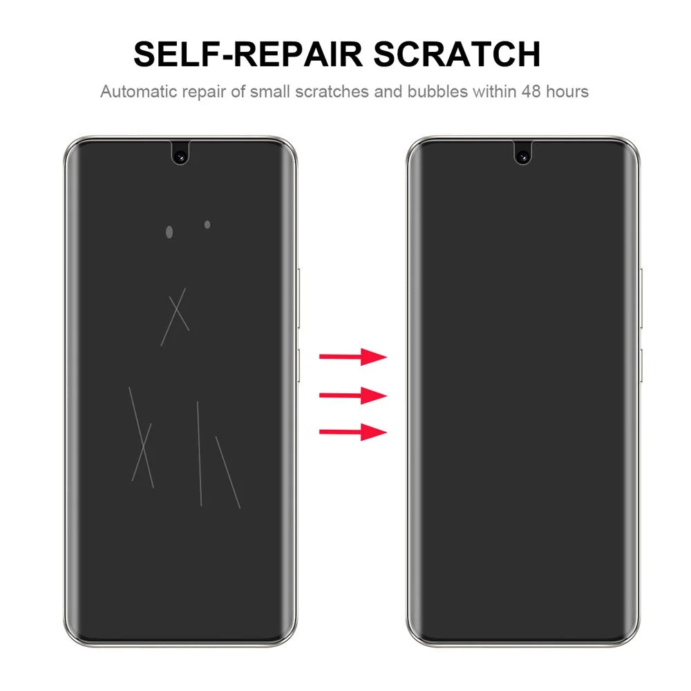 ENKAY HAT PRINCE For OnePlus Ace 3 Pro 5G   2Pcs Screen Protector Transparent Soft Hydrogel Film - Transparent - 3