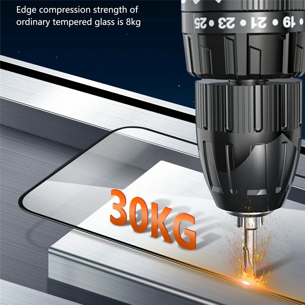 JOYROOM JR-MLG0285 For iPhone 16 Pro Anti-Blue-Ray Full Screen Protector 2.5D Silk Printing Film - 4