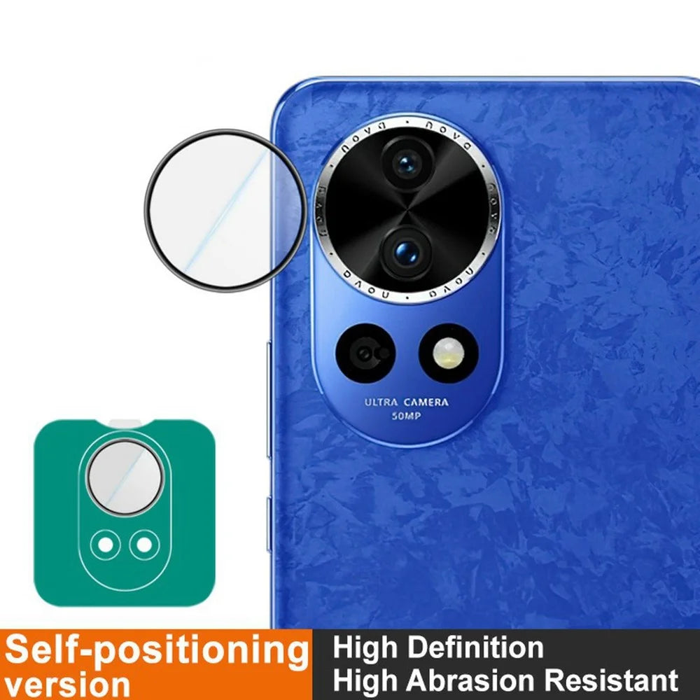 IMAK For Huawei nova 13 5G / nova 12 5G Camera Lens Protector Tempered Glass Lens Film with Self-Positioning Frame - 3
