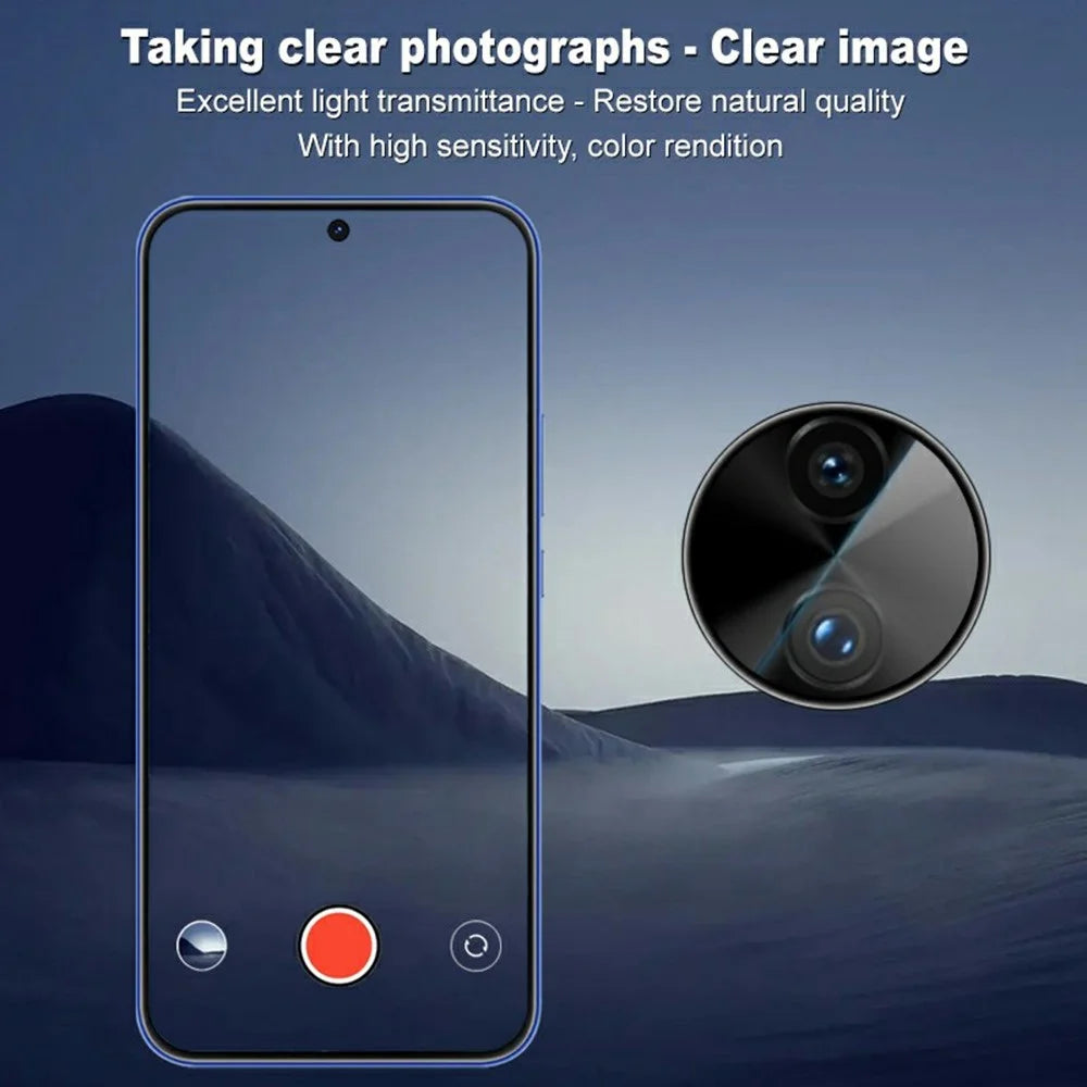 IMAK For Huawei nova 13 5G / nova 12 5G Camera Lens Protector Tempered Glass Lens Film with Self-Positioning Frame - 4