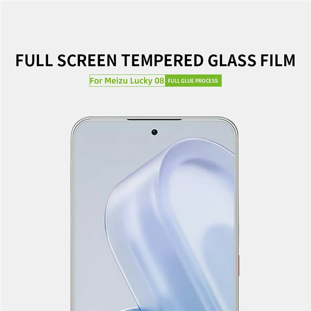 PINWUYO JK Series-2 for Meizu Lucky 08 5G High Aluminium-Silicon Glass Film 9H Full Screen Protector - 3