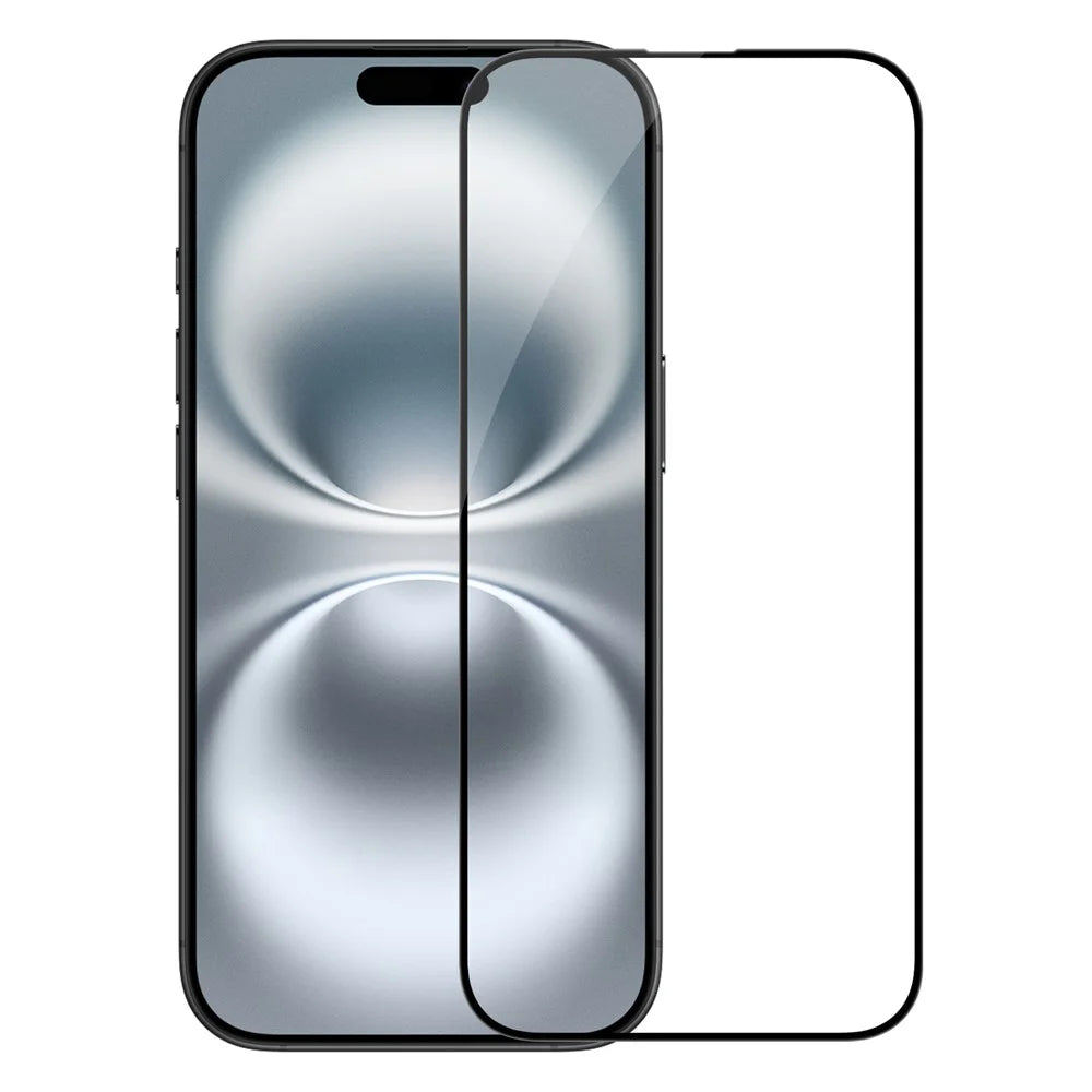 NILLKIN 3D CP+MAX For iPhone 16 Screen Protector Full Coverage Anti Explosion AGC Glass Film - 1